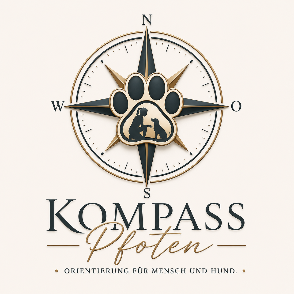 KompassPfoten Logo
